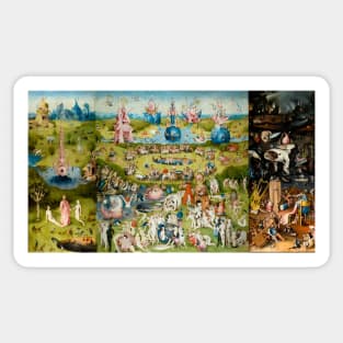 Hieronymus Bosch, The Garden of Earthly Delights Sticker